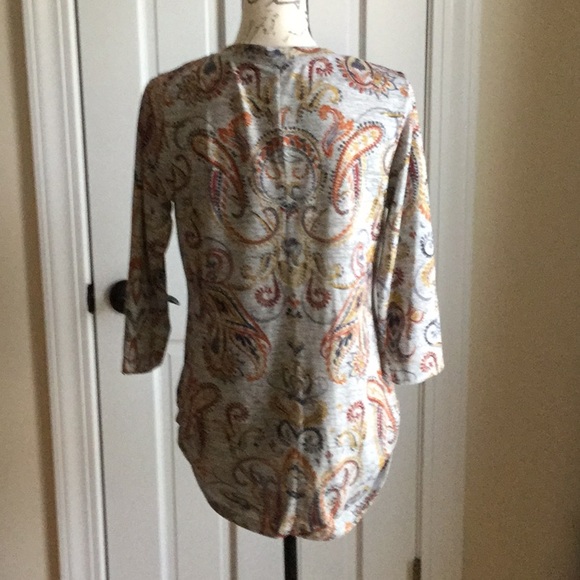 Cute Paisley Top - cinched sides - Picture 5 of 7